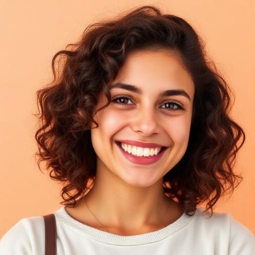 Fotografia de perfil de Mariana, à procura de um quarto em Alfama