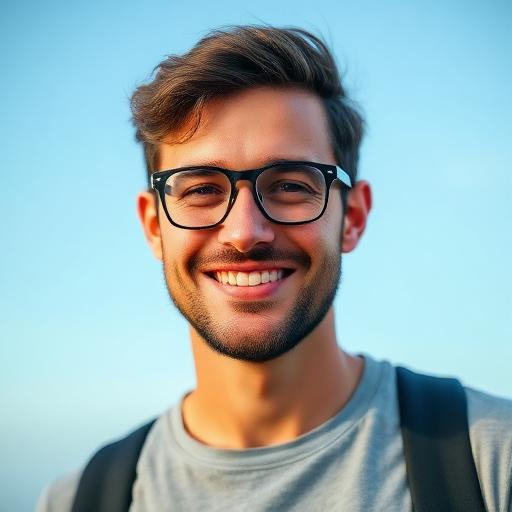 Fotografia de perfil de Tiago, a oferecer um quarto em Bairro Alto